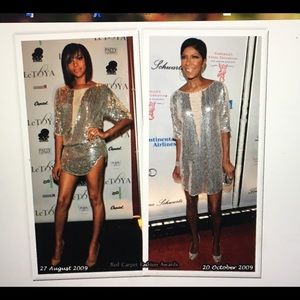 Haute Hippie Sequin Shirt Dress